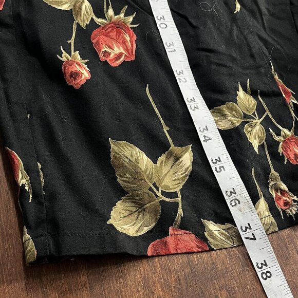 Vtg Express Maxi Skirt Women Medium Boho 90s Whimsigoth Bloomcore Cottagecore - Picture 6 of 12